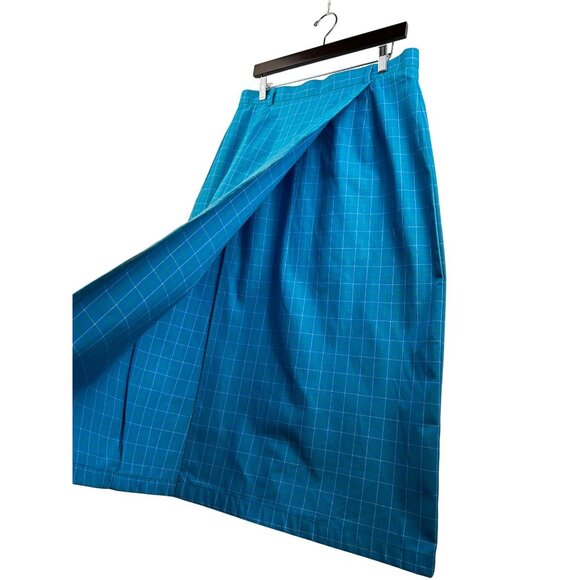 Vintage Pendleton “Knockabouts” Plaid Cotton Wrap Skirt Made in USA Sz 16 - Picture 9 of 12